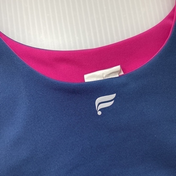 Fabletics Soprts Bra Reversible Pink and Navy Sz S - Picture 12 of 16